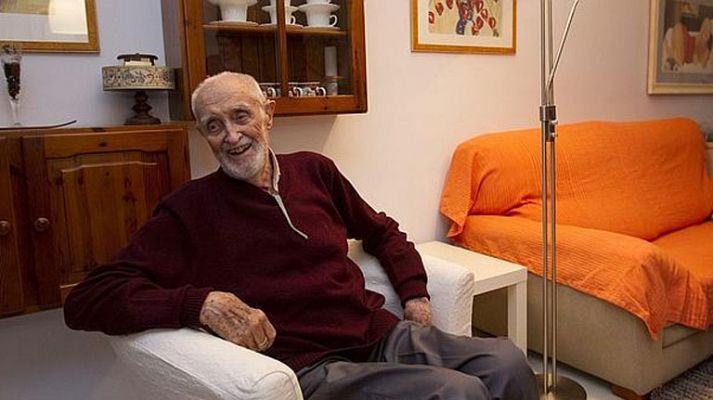 Telediario 1 - Última entrevista de Sampedro en TVE