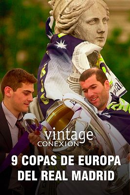Conexión vintage - Las 9 Copas de Europa del Real Madrid