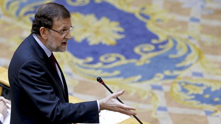Telediario 1 - Mariano Rajoy informará del último Consejo Europeo antes de la sesión de control