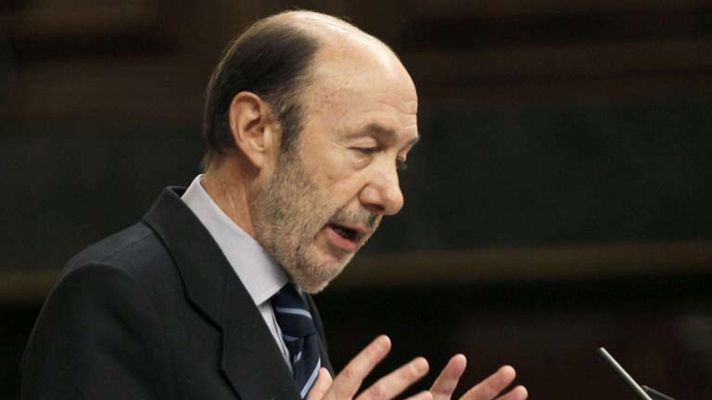 Telediario 1 - Rubalcaba pide más margen para las comunidades autónomas