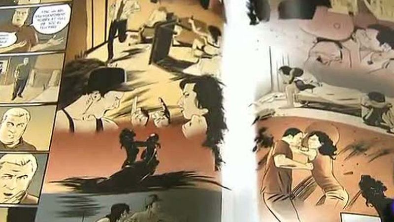 La vida de Amy Winehouse en comic 