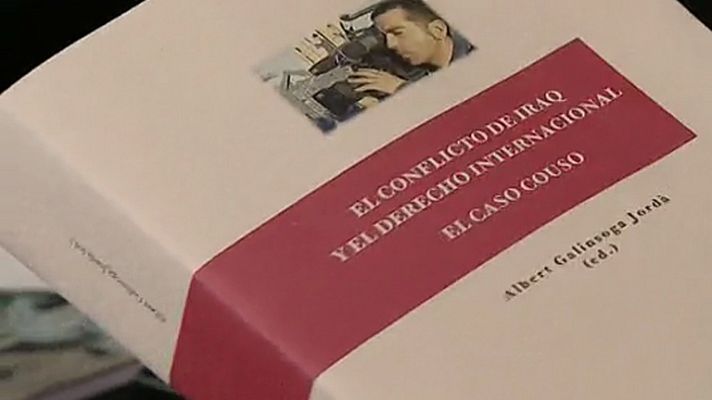 Telediario 1 - Presentación de un libro sobre el caso Couso a los 10 años de su asesinato