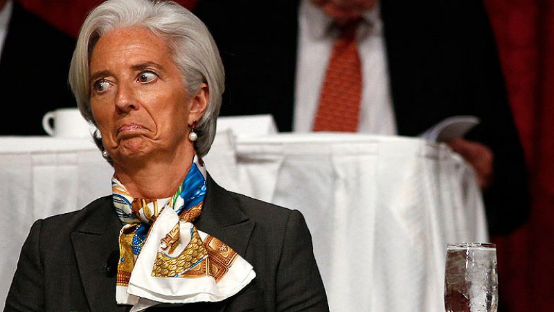 La directora gerente del FMI, Christine Lagarde, aboga por "una unión bancaria" en la zona euro