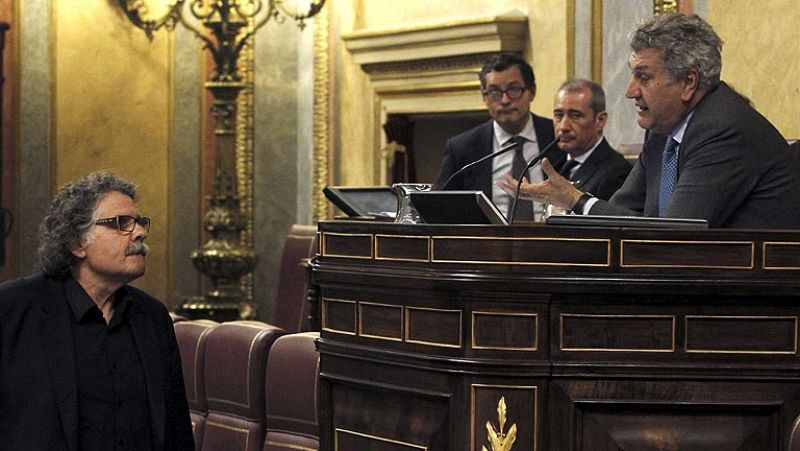 Tardá, expulsado de la tribuna del Congreso por hablar en catalán