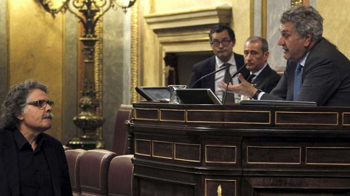 Expulsión de tres diputados de ERC