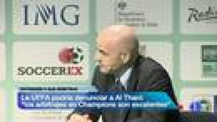 Telediario 1 - Para la UEFA el arbitraje en la Champions es "excelente"