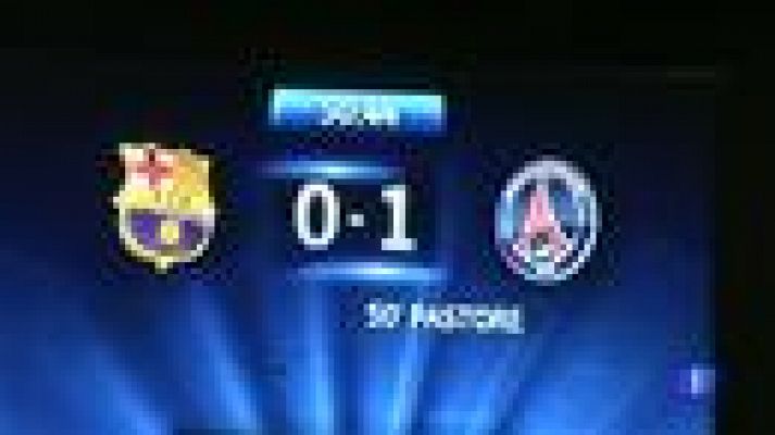 Telediario 1 - Los médicos no le ven ninguna lesión a Messi