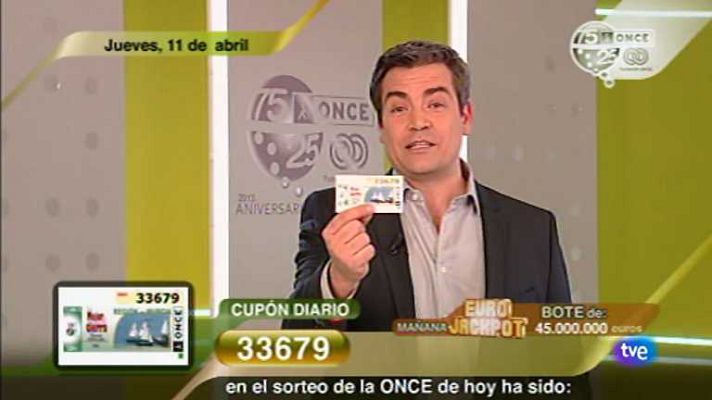 Sorteos ONCE - Sorteo ONCE - 11/04/13