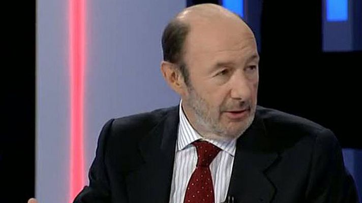 Rubalcaba defiende la constitucionalidad del decreto antidesahucios andaluz