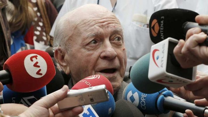 Telediario 1 - Di Stéfano sale del hospital