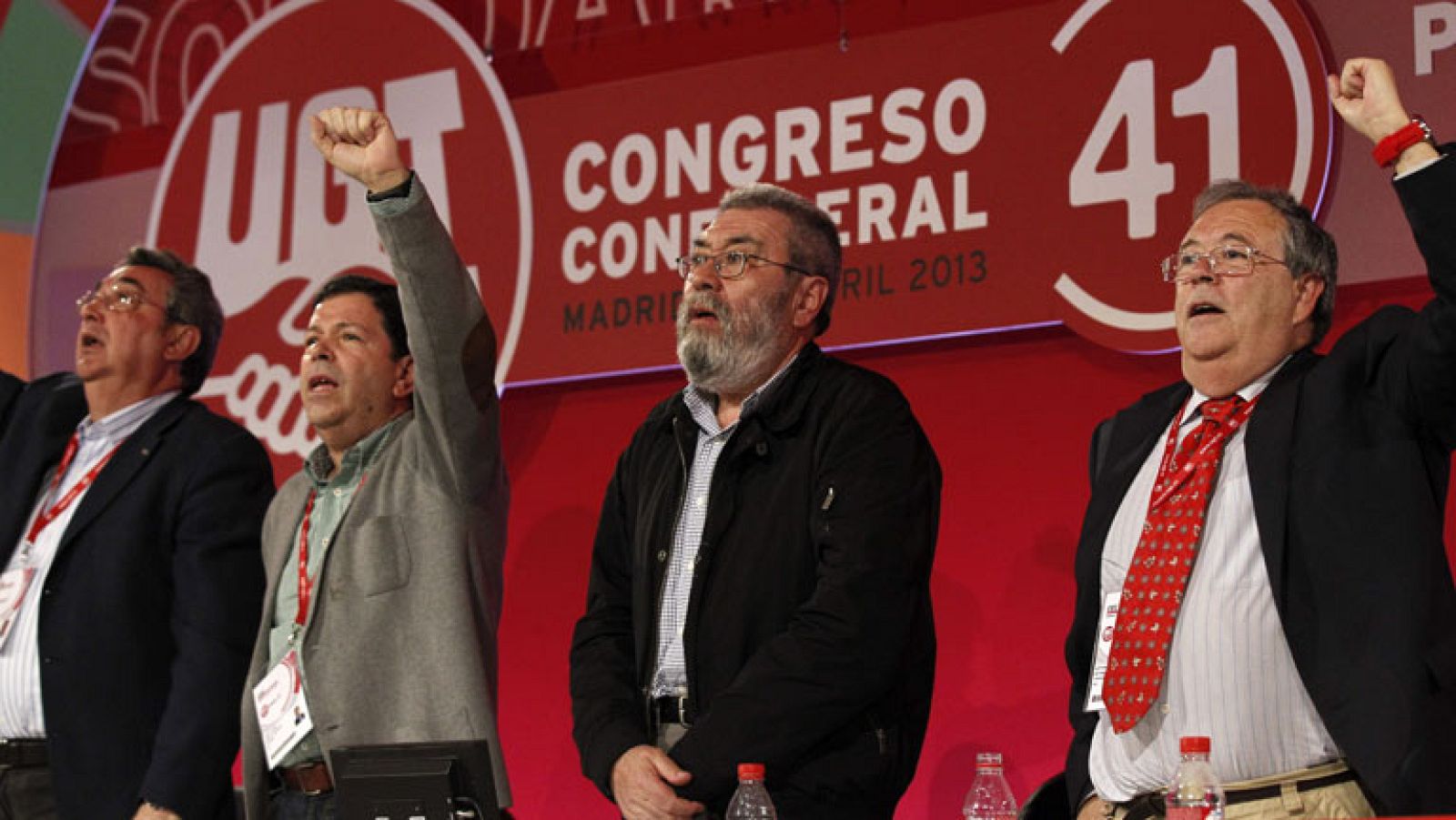 Cándido Méndez, reelegido secretario general de UGT