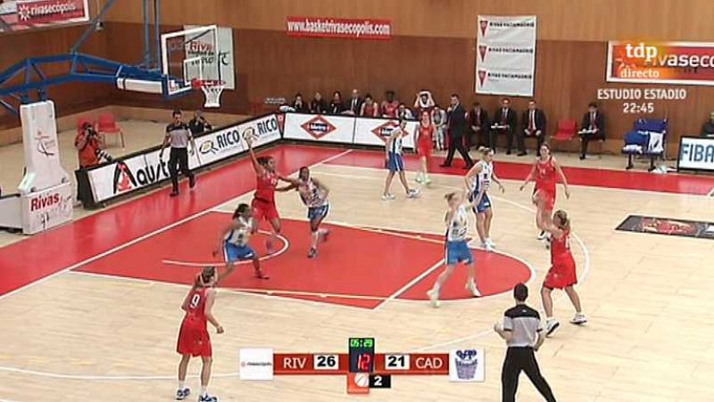 Baloncesto - Liga española femenina. 2º Play Off. 1º partido: Rivas Ecópolis - Cadí ICG - Ver ahora