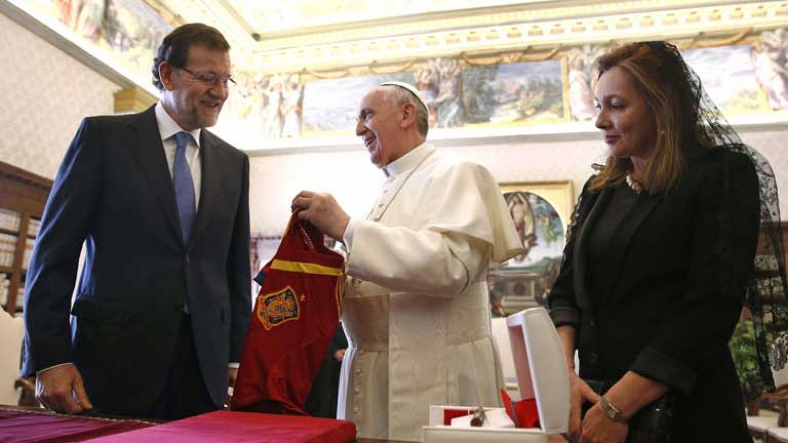 Telediario 1: Visita de Rajoy al Vaticano | RTVE Play