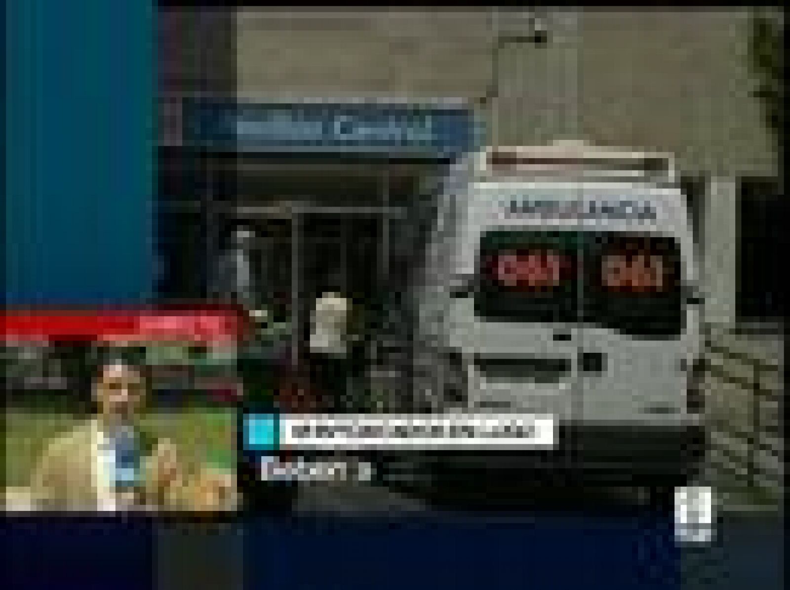 Varias personas han sido hospitalizadas por beber agua no potable de una fuente en Lugo (22/06/08).