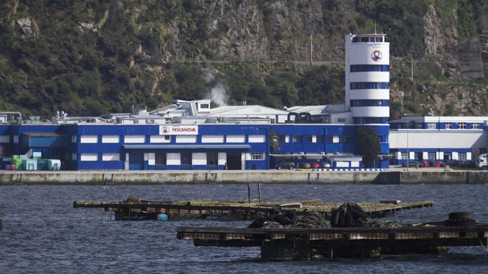 Telediario 1 - Pescanova presenta concurso voluntario de acreedores en un juzgado de Pontevedra