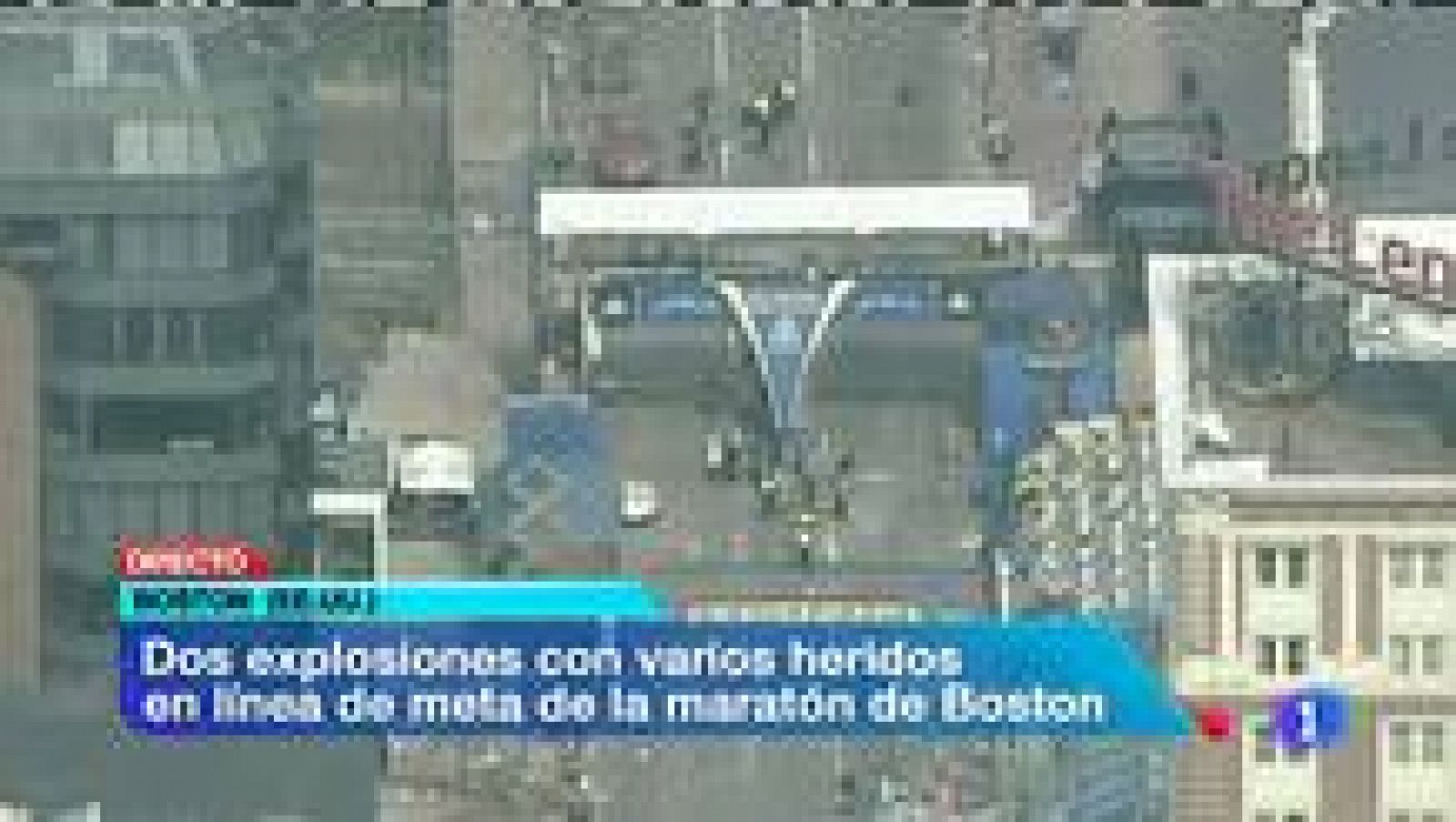 Telediario 1: Dos explosiones provocan numerosos heridos cerca de la meta de la maratón de Boston | RTVE Play