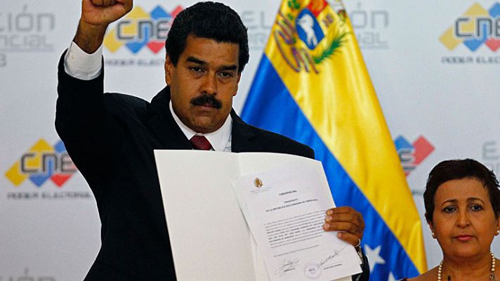 Maduro, proclamado presidente