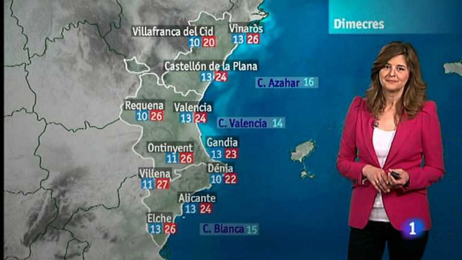 L'informatiu - Comunitat Valenciana: El tiempo en la Comunidad Valenciana - 16/04/13   | RTVE Play