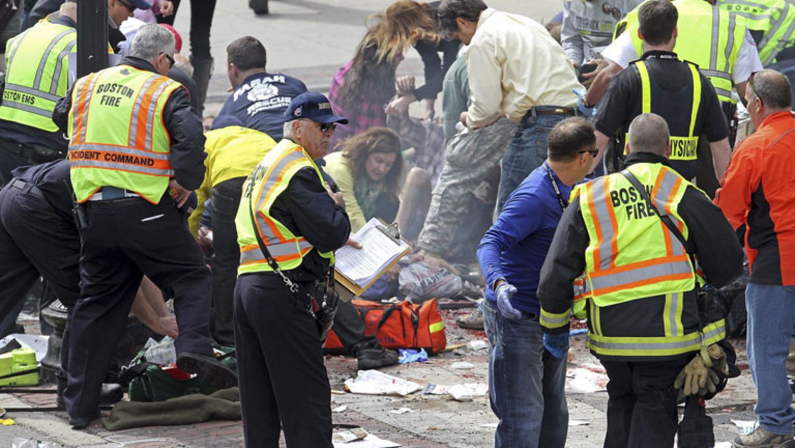 Telediario 1: Atentado en Boston | RTVE Play