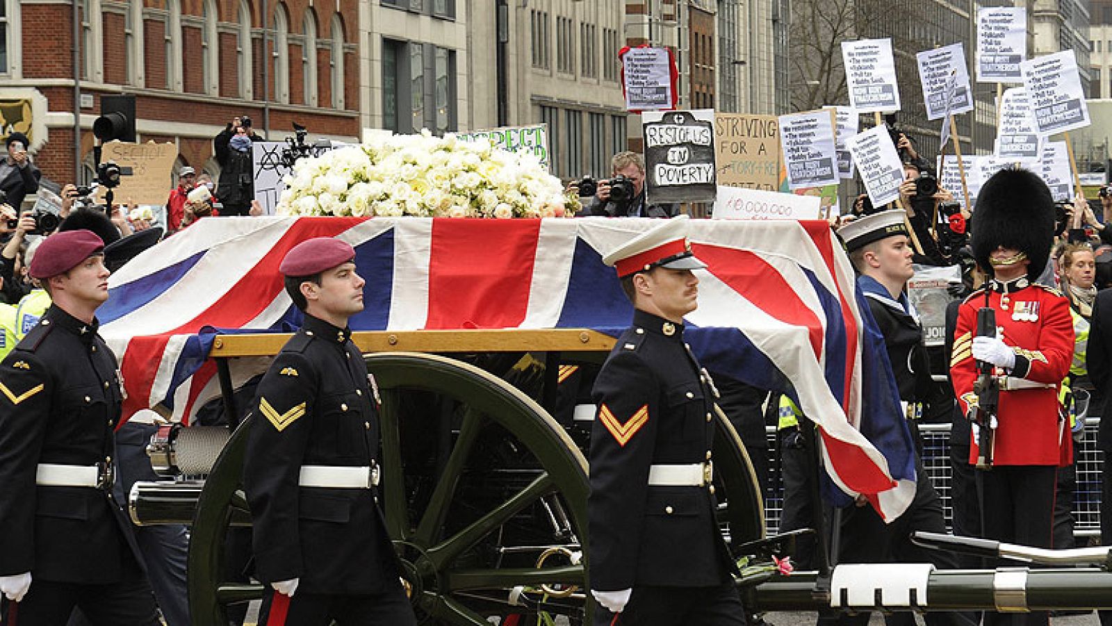 Informativo 24h: Reino Unido despide a Margaret Thatcher con un gran funeral en Londres | RTVE Play