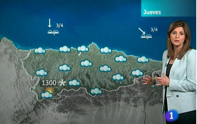 Panorama Regional - El tiempo en Asturias - 17/04/13