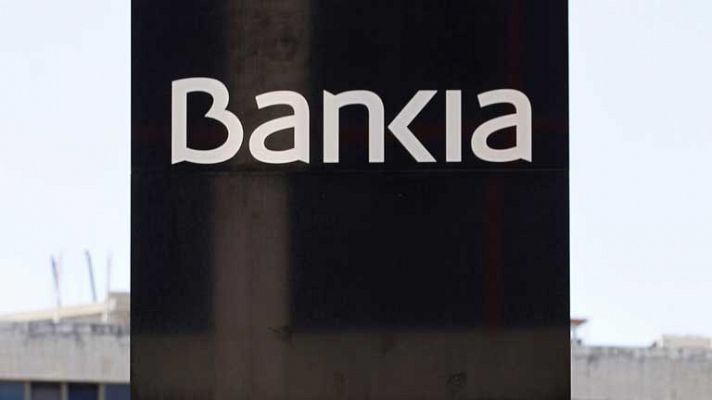 Telediario 1 - Preferentes y acciones en Bankia