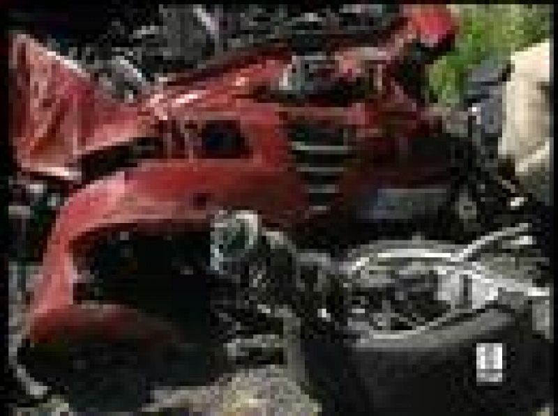 Trece personas han perdido la vida en los once accidentes mortales que se han registrado en las carreteras españolas este fin de semana (22/06/08).