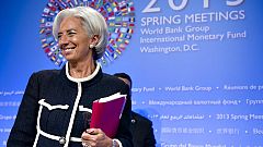 Lagarde: "No vemos la necesidad de hacer una consolidación fiscal frontal, dura"