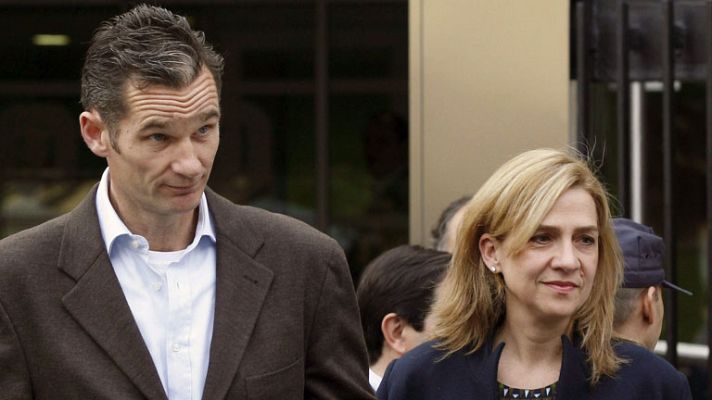 Telediario 1 - El juez de Nóos pide las 10 últimas declaraciones de renta de la infanta y de Urdangarin