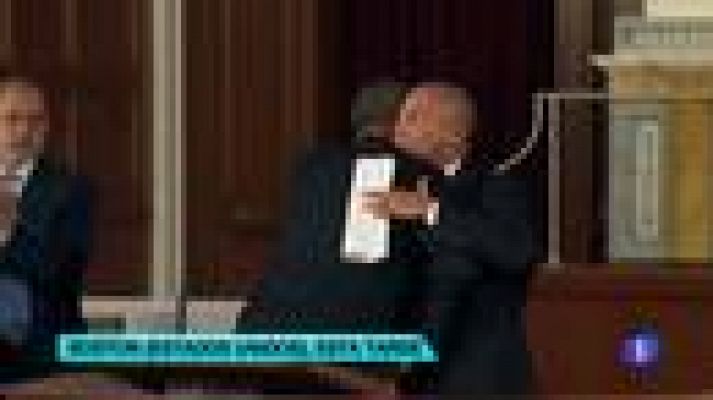 Telediario 1 - Obama, en el funeral de Boston: "Os encontraremos y os enfrentaréis a la justicia"