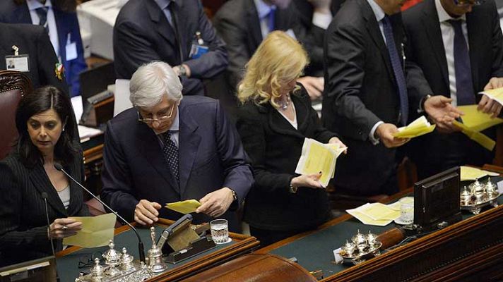 Telediario 1 - Sin acuerdo en Italia