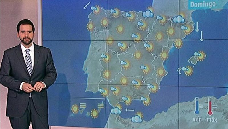 Bajan las temperaturas hoy y se mantienen en el fin de semana