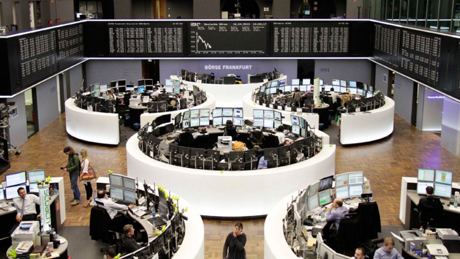 El Ibex-35 sube un 1,32% y la prima de riesgo baja hasta 337 puntos básicos - Informativo 24h | Ver