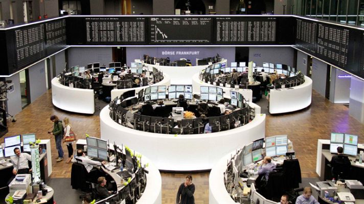 Informativo 24h - El Ibex-35 sube un 1,32% y la prima de riesgo baja hasta 337 puntos básicos