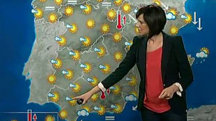 El tiempo - Viento fuerte en Andalucía, Galicia, Pirineos y Ampurdán