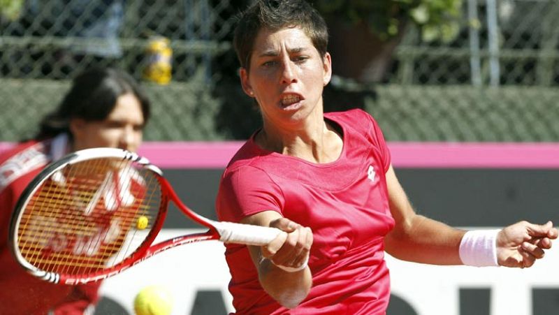 España regresa al grupo mundial de la Copa Federación 