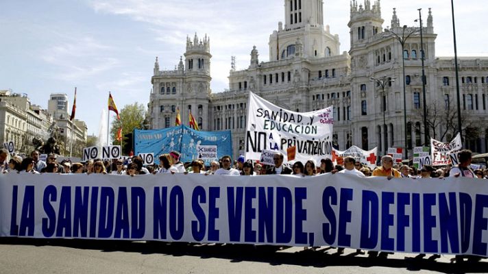 Nueva 'Marea blanca' en Madrid