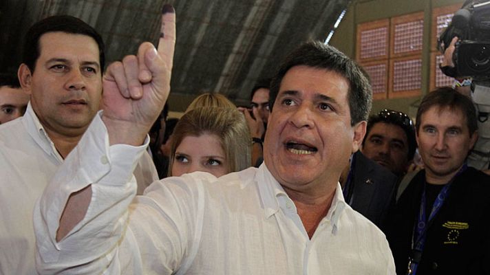 Cartes gana elecciones en Paraguay