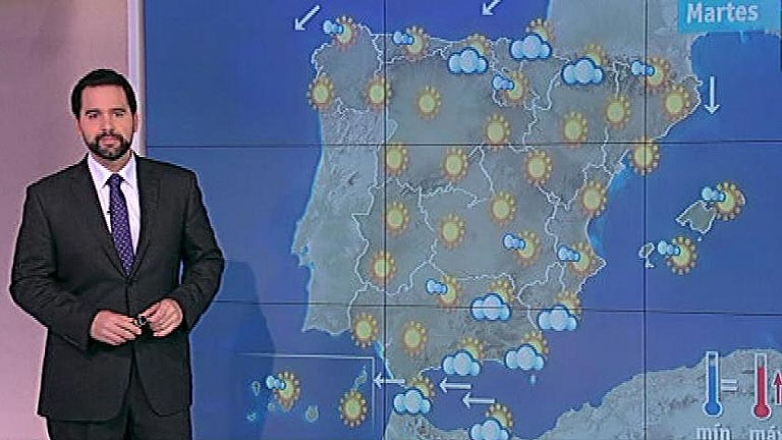 El paso de un frente dejará algo de lluvia en el norte