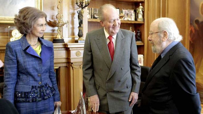 Telediario 1 - Primera aparición del rey