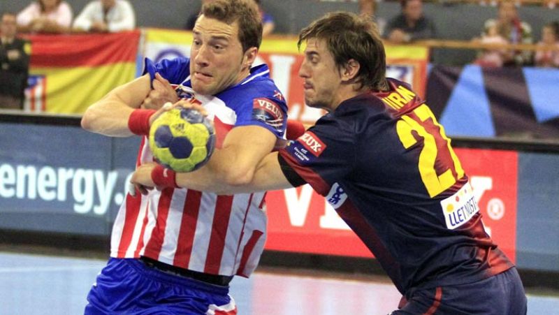 Balonmano - Liga de campeones: 1/4 Final ida: BM At. Madrid - FC Barcelona Intersport 
