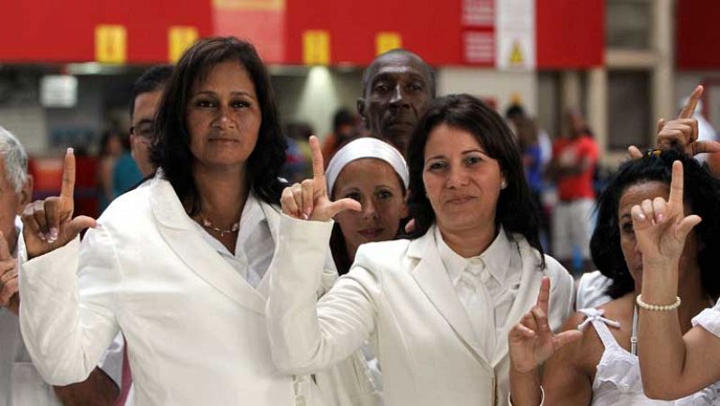 Una representación de las Damas de Blanco recogerá en Estrasburgo el premio Sájarov