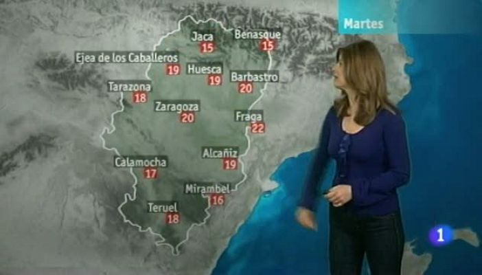 El tiempo en Aragón - 23/04/13