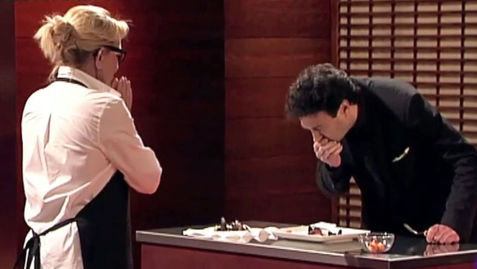 MasterChef - El pichón de Maribel casi hace vomitar a Pepe