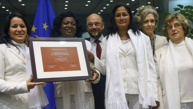 Las Damas de Blanco, premio Sájarov 