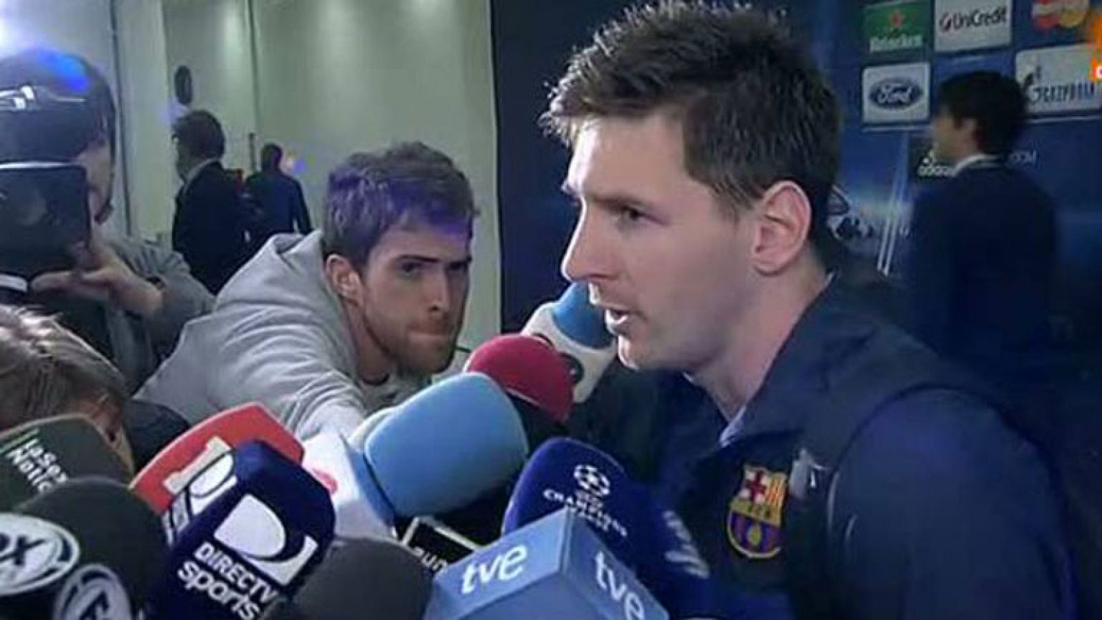 Messi: "De la lesión estaba bien"