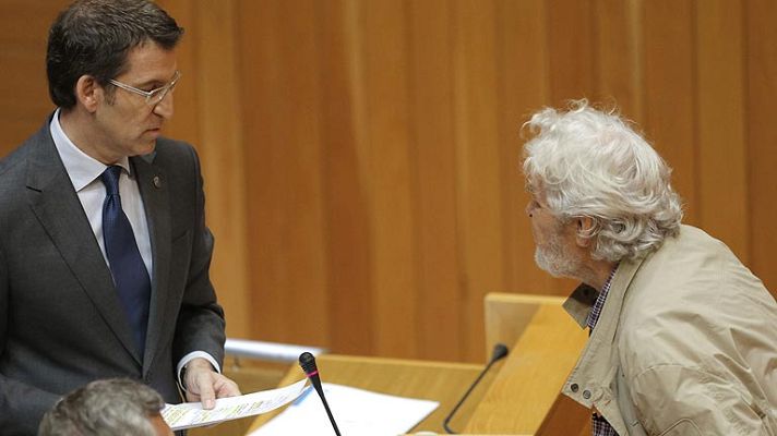 Informativo 24h - Beiras golpea el escaño de Feijóo