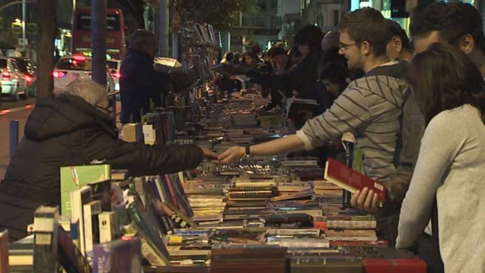 Telediario 1: La noche de los libros | RTVE Play