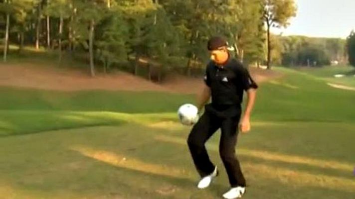 Telediario 1 - El golfista Sergio García no se perderá el choque contra el Borussia