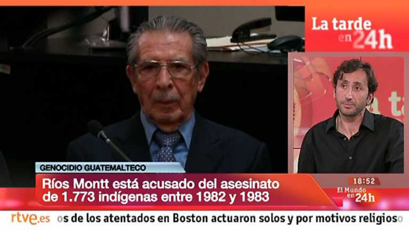 La tarde en 24 horas - El mundo en 24 h. - 24/04/13 - Ver ahora